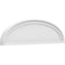 Ekena Millwork Elliptical Smooth Architectural Grade PVC Pediment, 34"W x 9-1/2"H x 2"P PEDPS034X095ELL00 - alternate 1